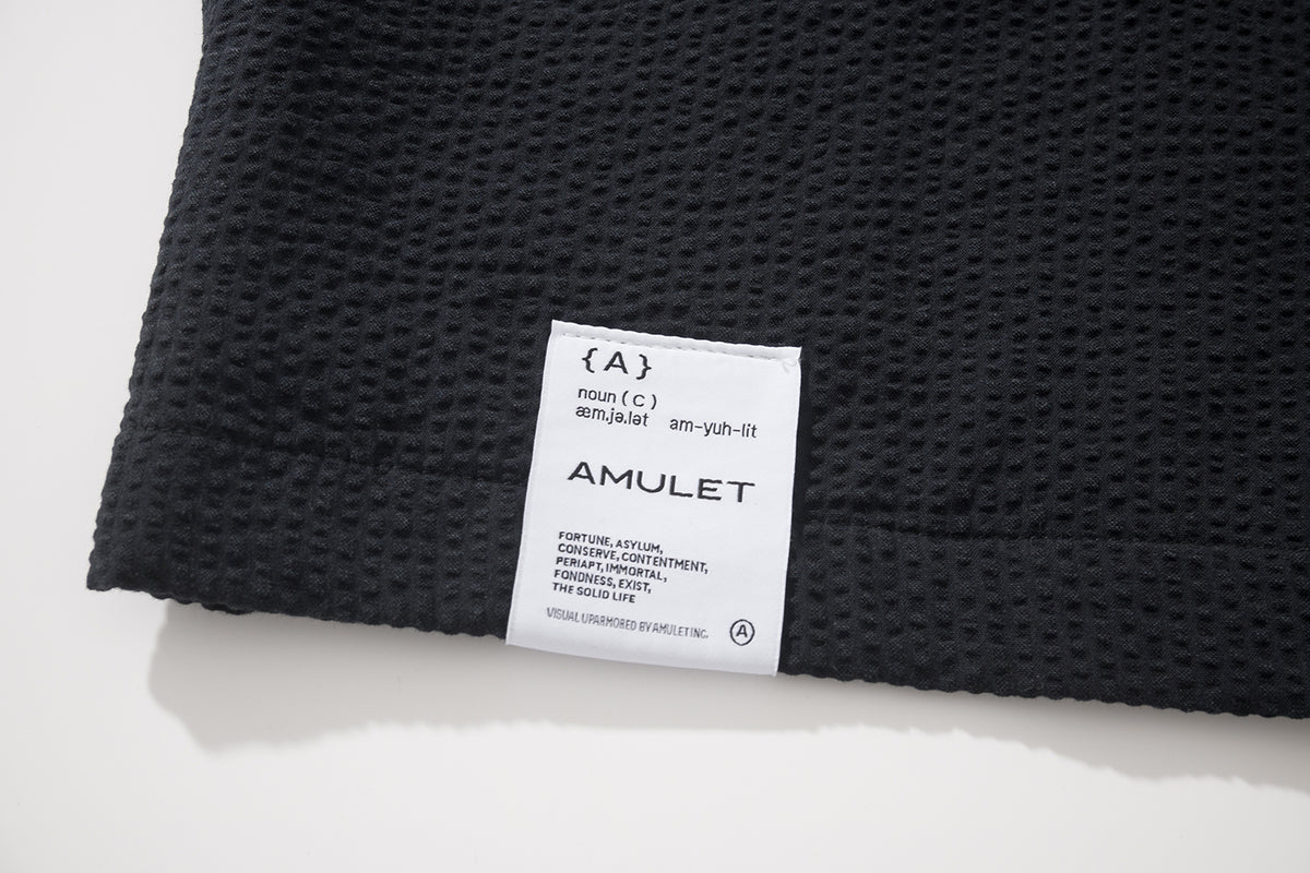 AMULET PALM SHIRT BLACK