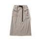 AMULET SIDE 3D POCKET SKIRT BEIGE