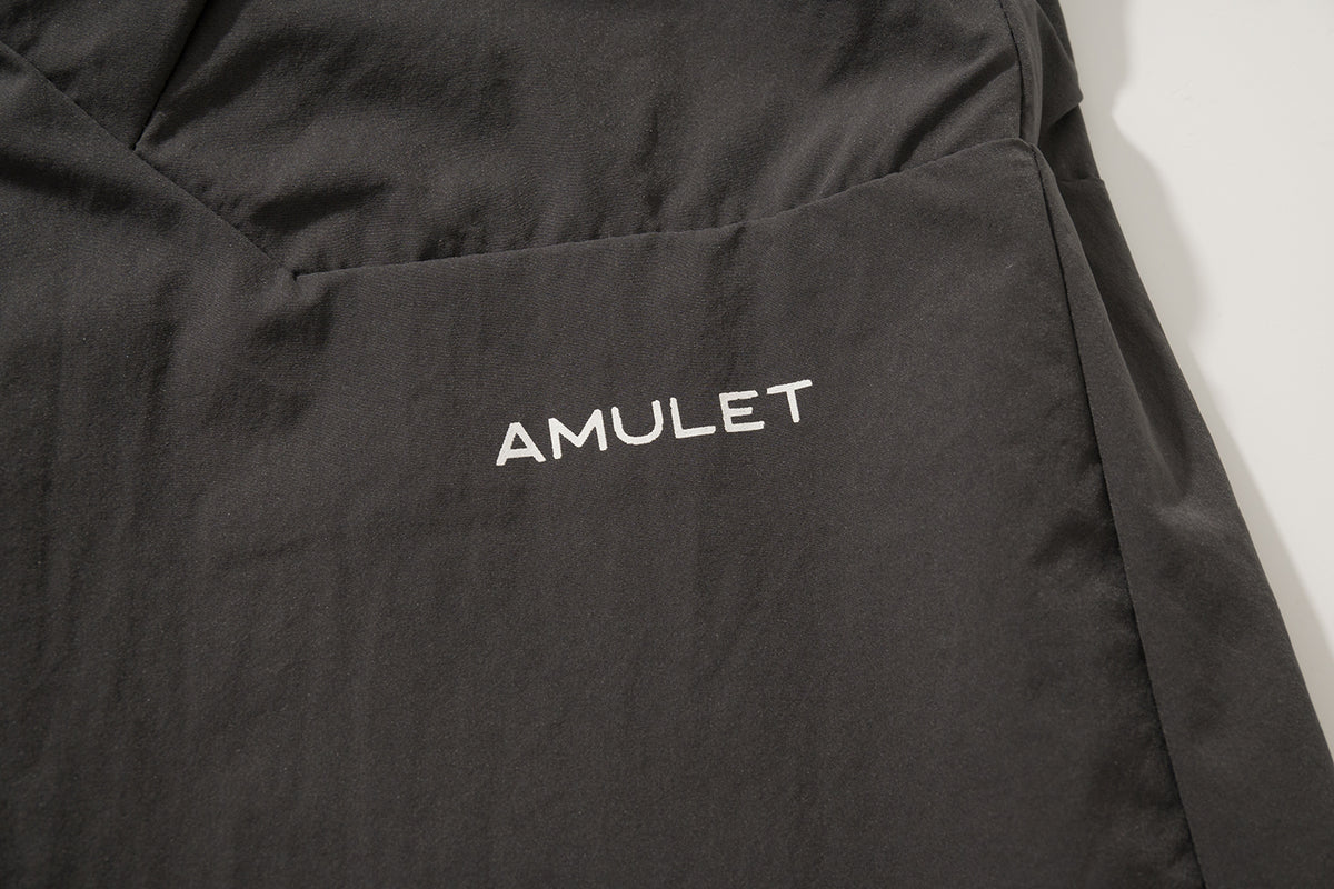 AMULET SIDE 3D POCKET SKIRT GREY