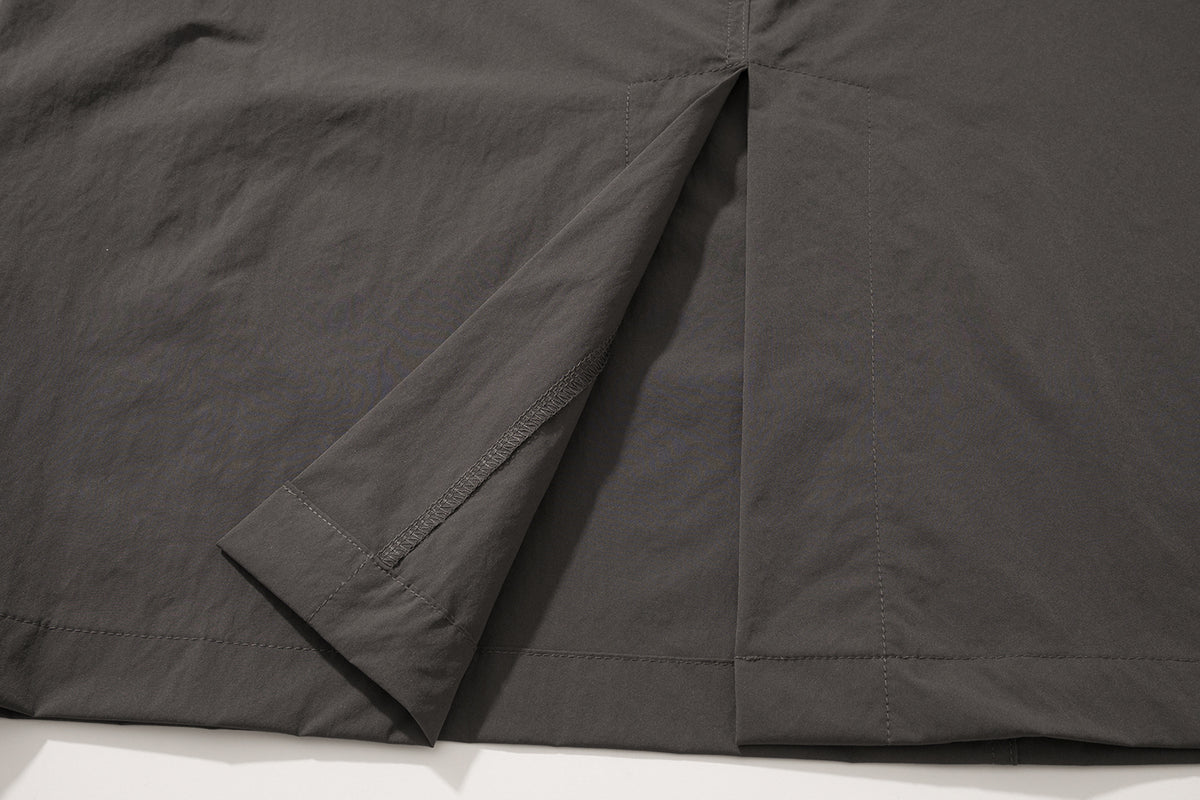 AMULET SIDE 3D POCKET SKIRT GREY