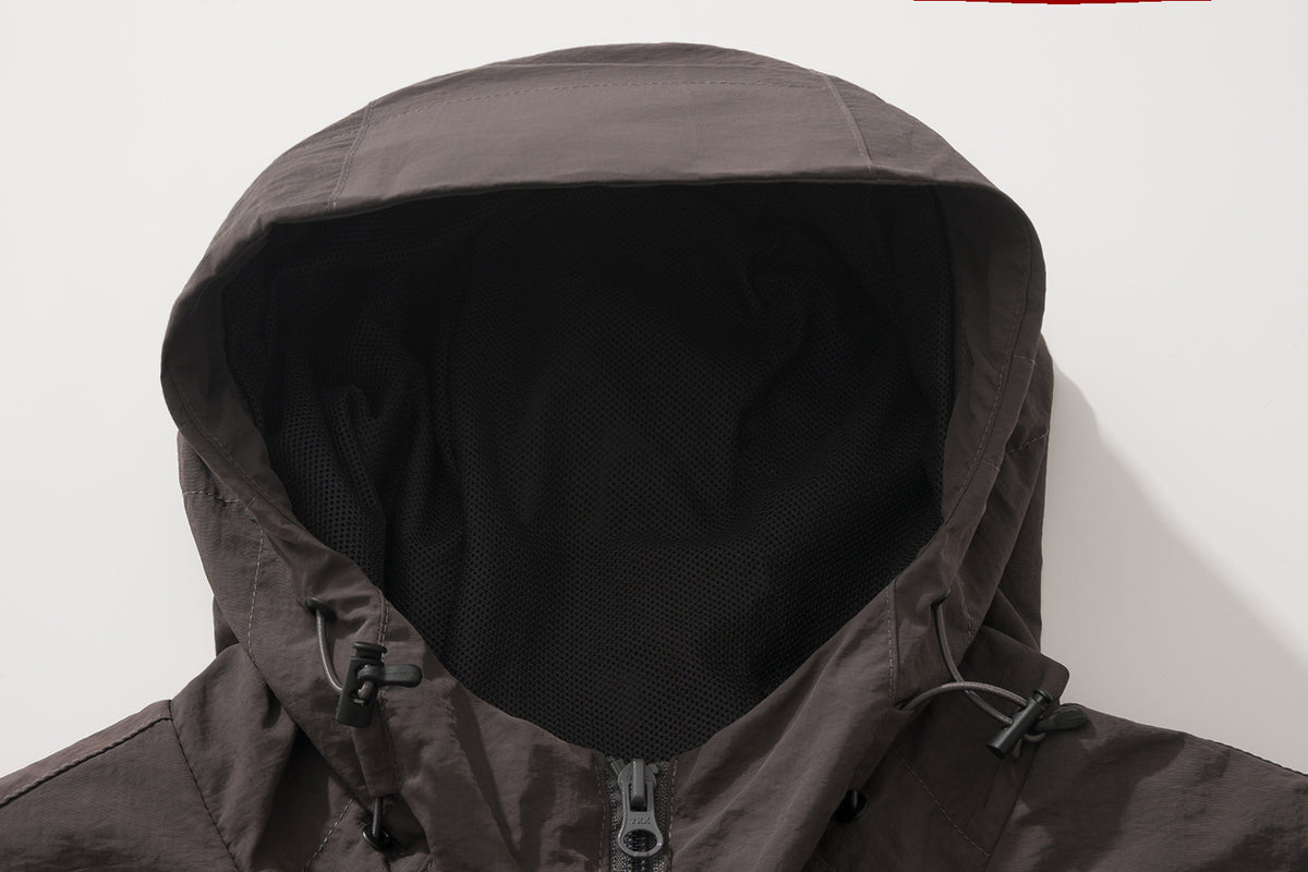 AMULET WINDBREAKER WOMEN GREY