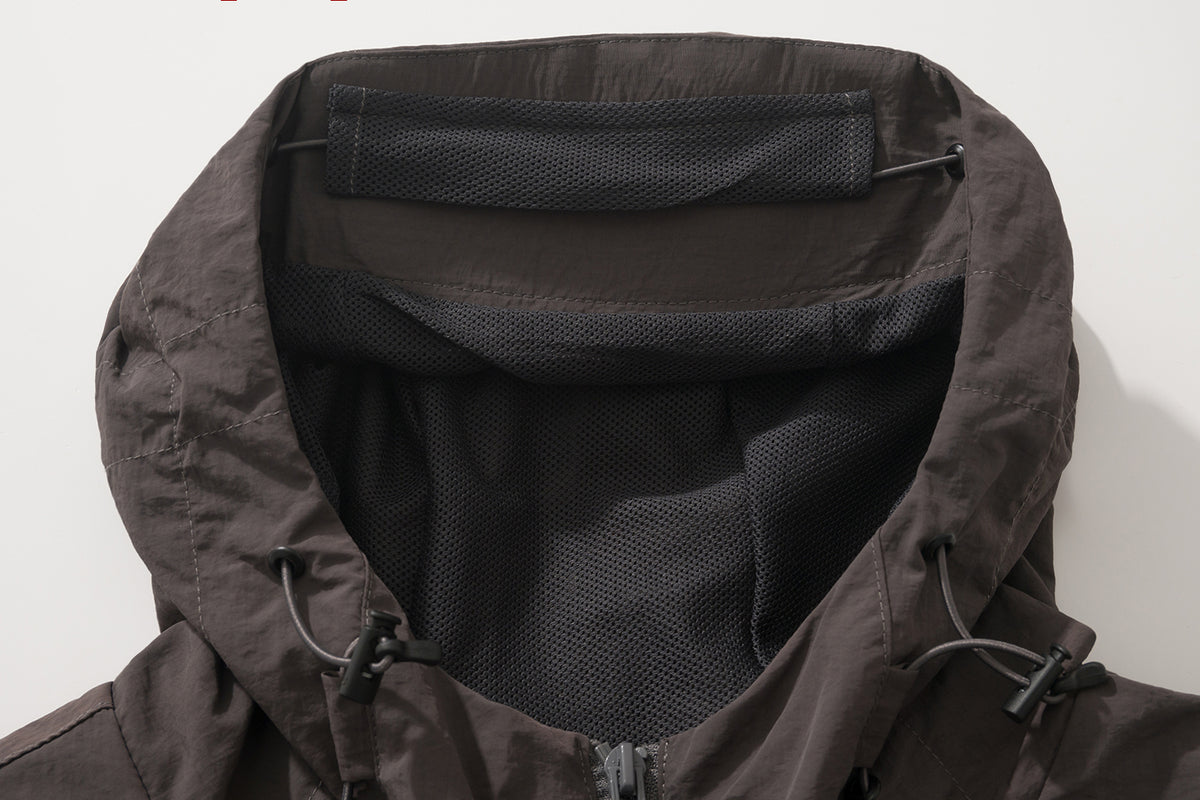 AMULET WINDBREAKER WOMEN GREY
