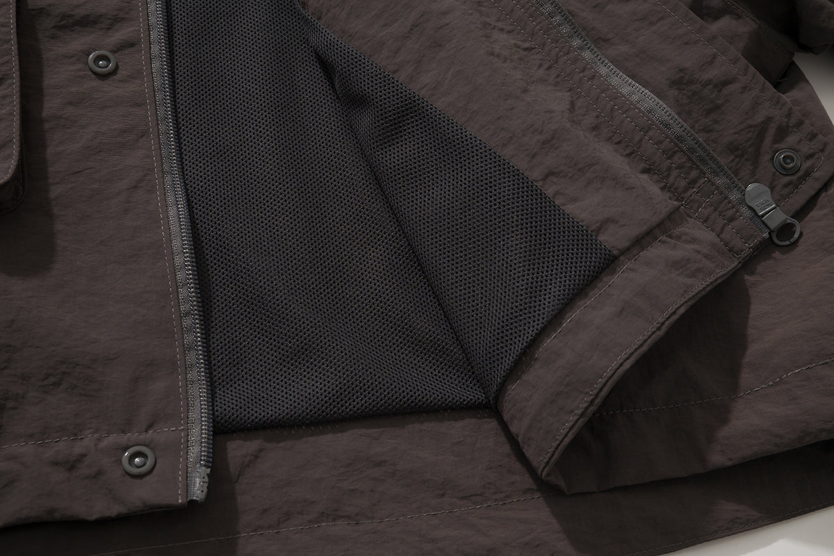 AMULET WINDBREAKER WOMEN GREY