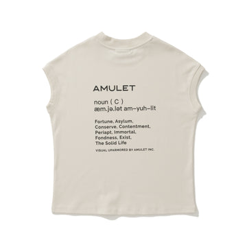 AMULET W INGREDIENTS TEE BEIGE