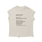 AMULET W INGREDIENTS TEE WHITE