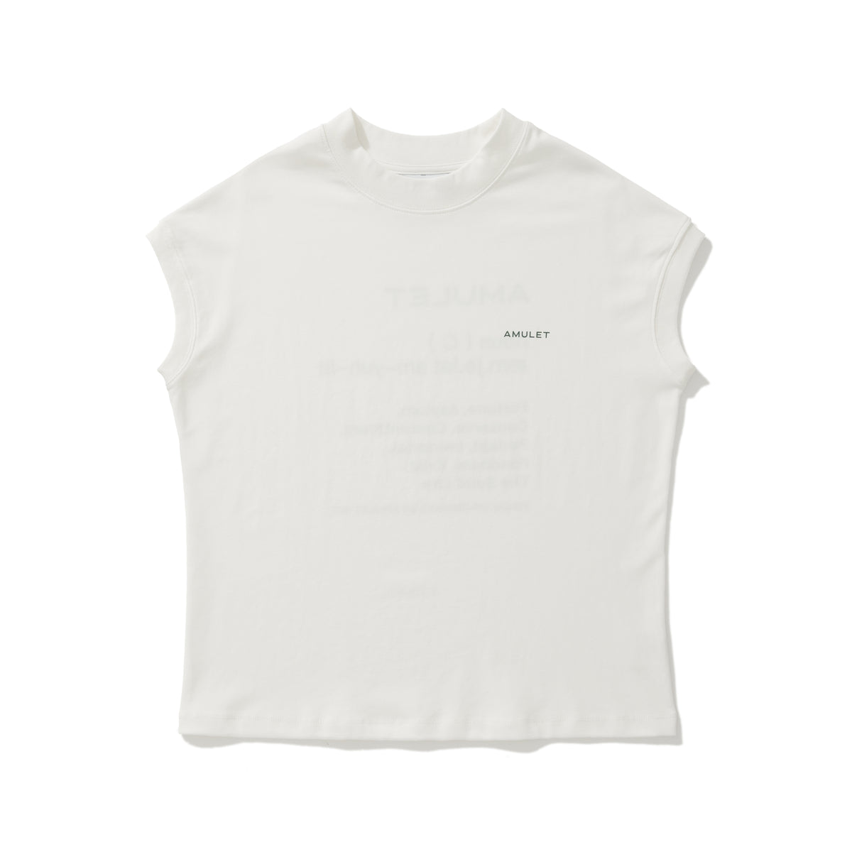 AMULET W INGREDIENTS TEE BLACK