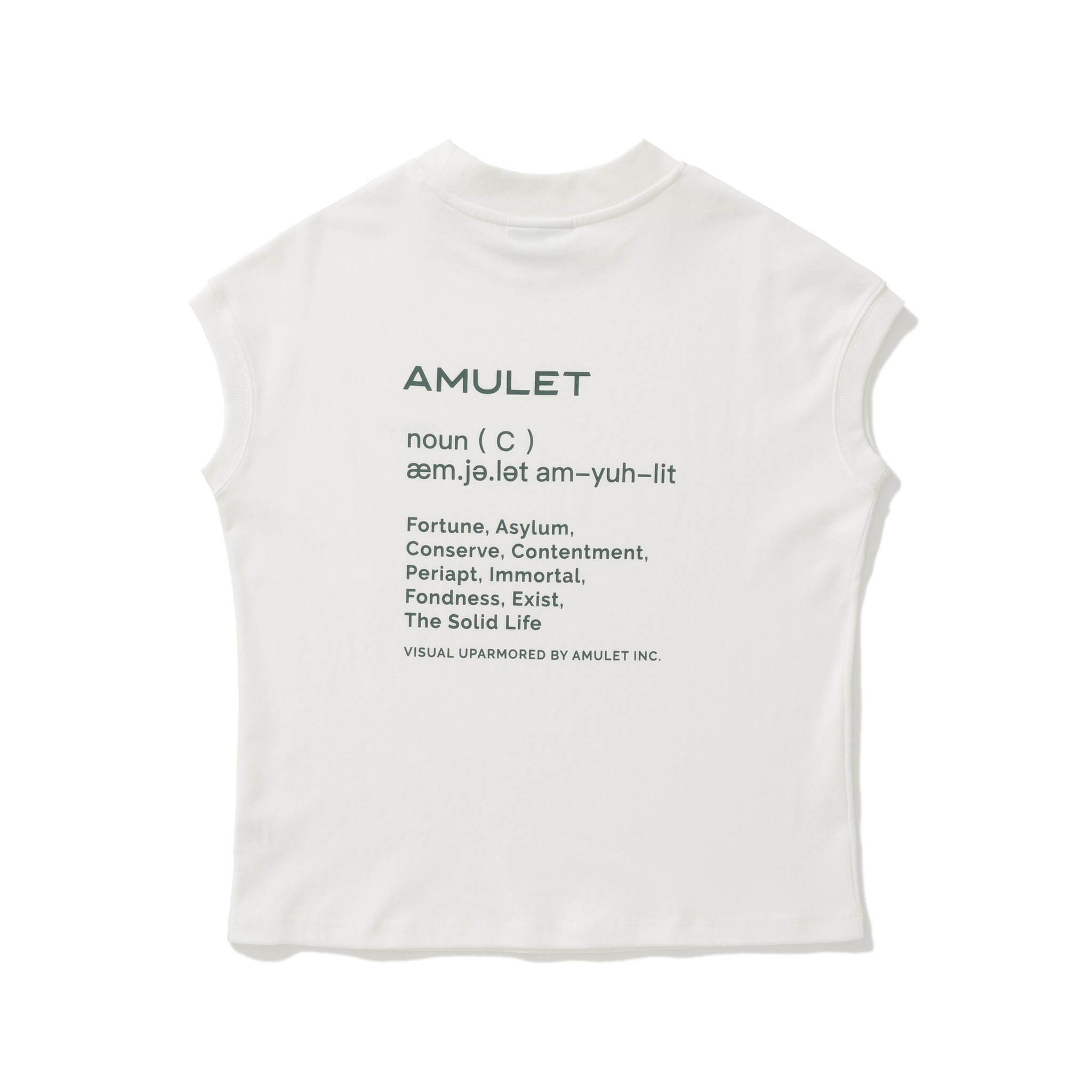 AMULET W INGREDIENTS TEE WHITE