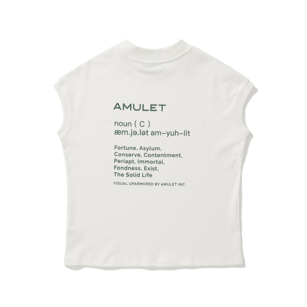 AMULET W INGREDIENTS TEE WHITE