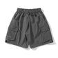 AMULET PATCHWORK POCKETS SHORTS GREY