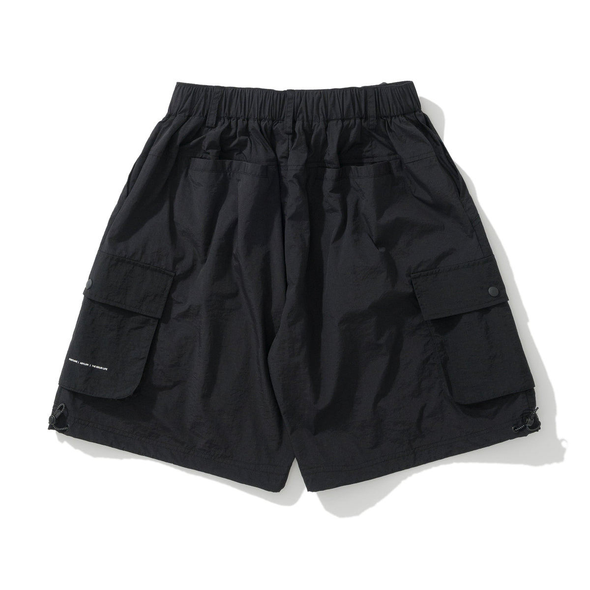 AMULET PATCHWORK POCKETS SHORTS GREY