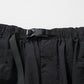 AMULET PATCHWORK POCKETS SHORTS BLACK
