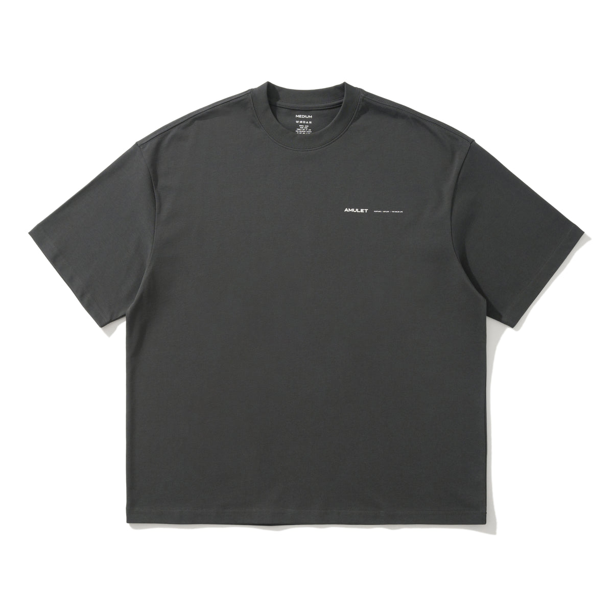 AMULET BASIC TEE/ NAVY