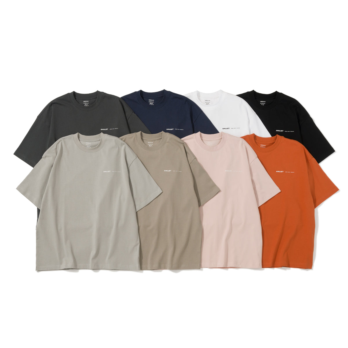 AMULET BASIC TEE/ PINK