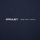 AMULET BASIC TEE/ NAVY