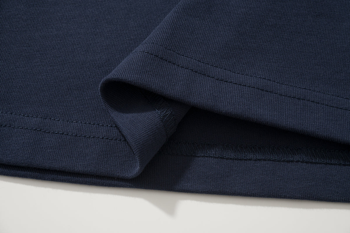 AMULET BASIC TEE/ NAVY