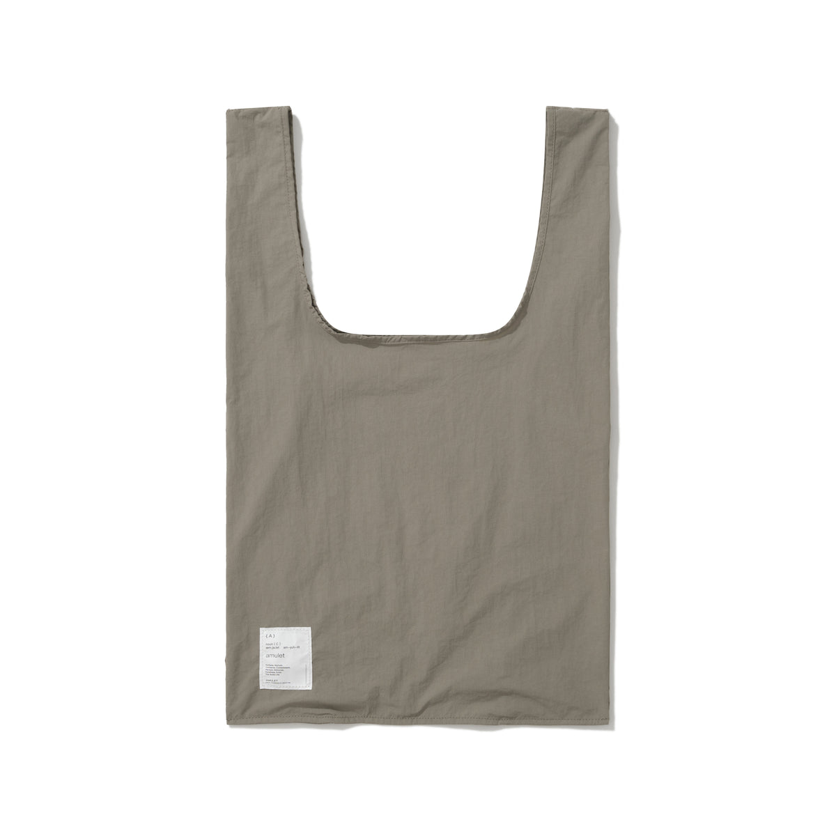 AMULET SHOPPING BAG BLACK