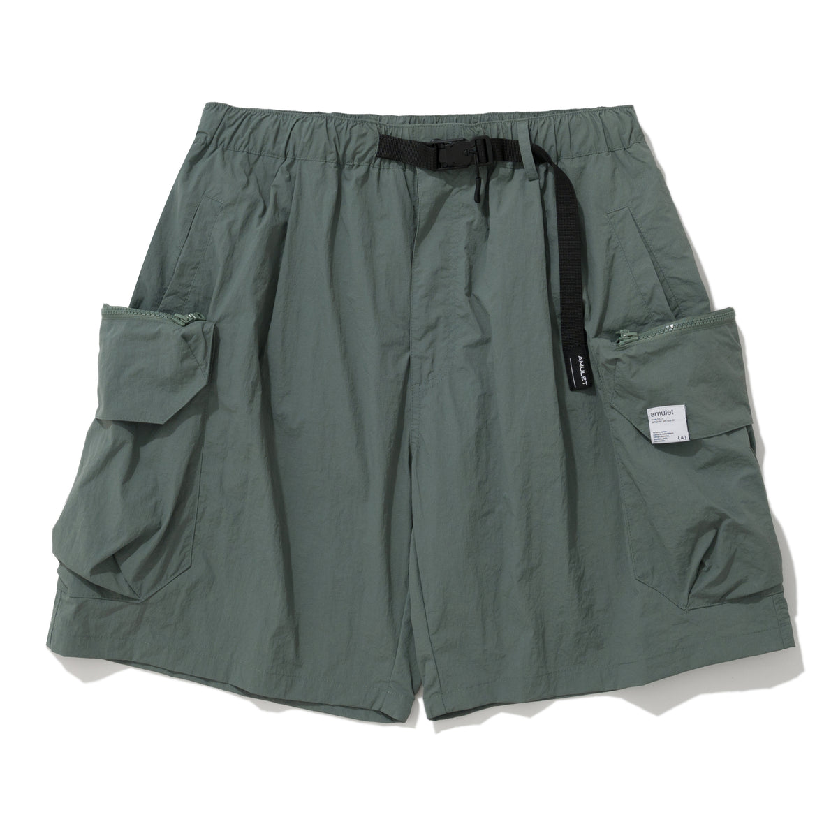 AMULET PATCH POCKETS SHORTS GREY