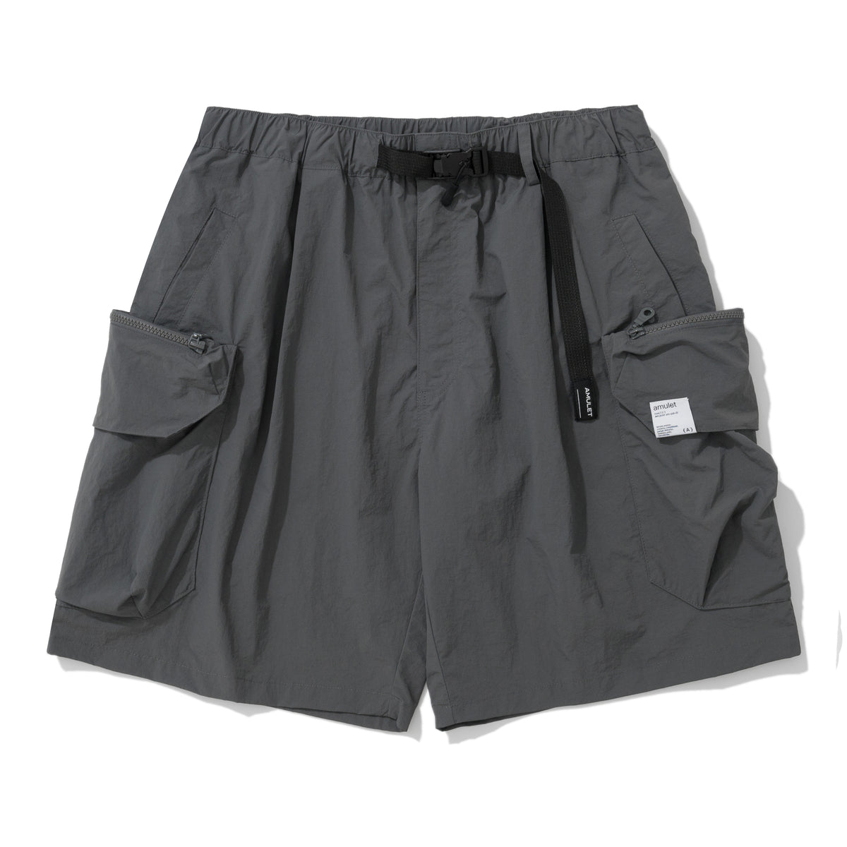AMULET PATCH POCKETS SHORTS GREY
