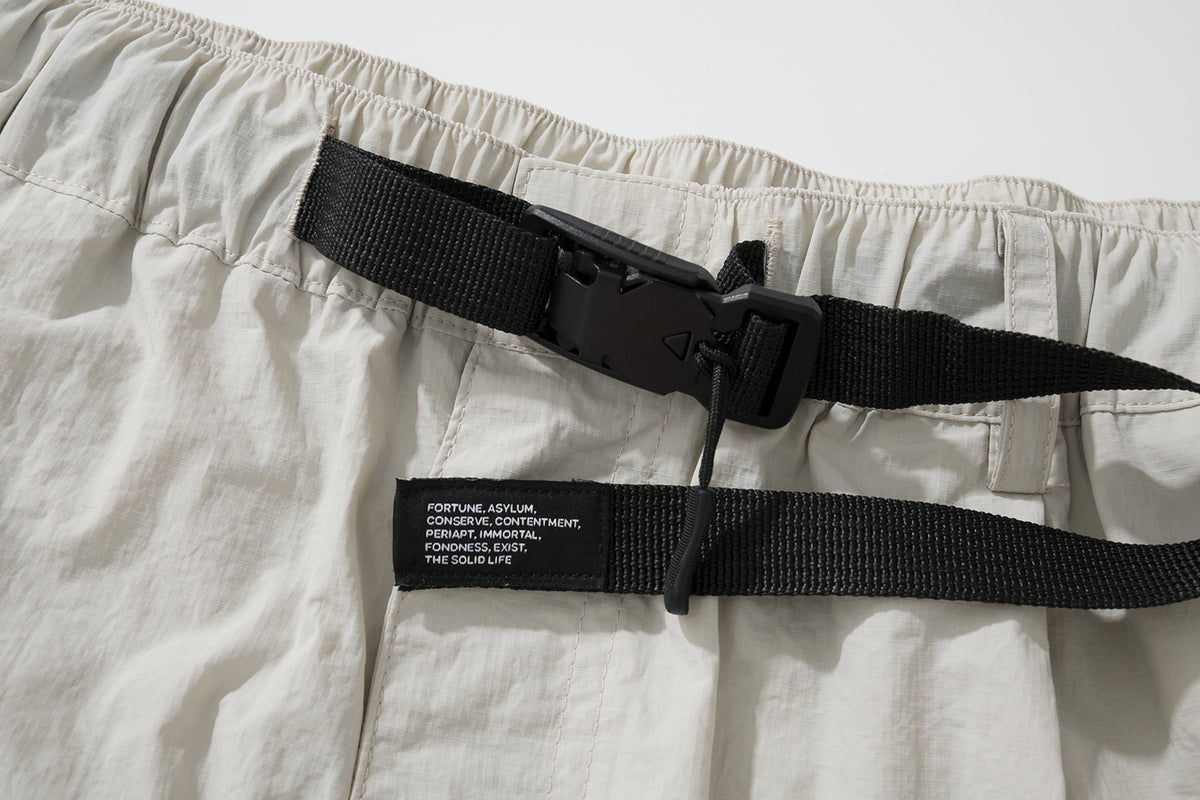 AMULET PATCH POCKETS SHORTS GREY
