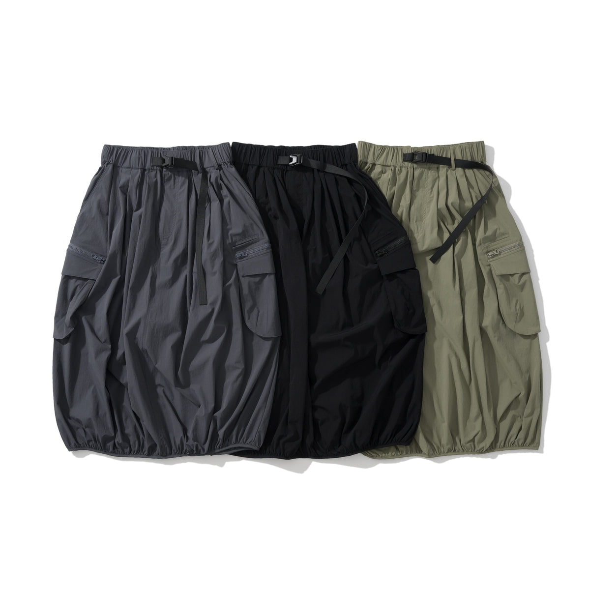 AMULET BALLOON SKIRT 2.0 / OLIVE