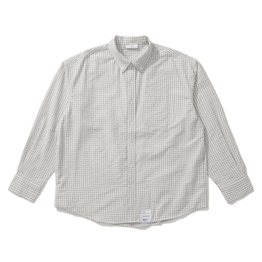 AMULET PLAID SHIRT BEIGE