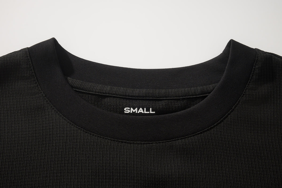 AMULET COOLNESS PORE FIBER TEE / BLACK