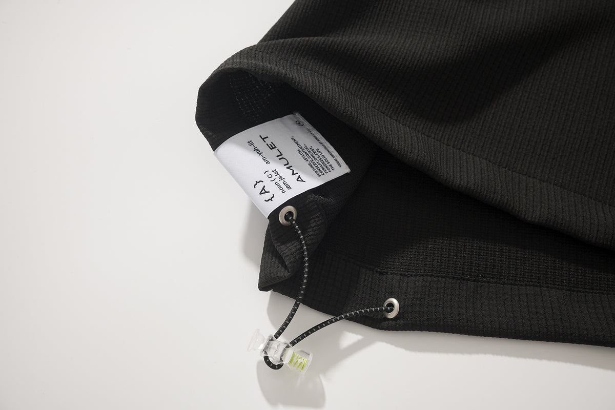 AMULET COOLNESS PORE FIBER TEE / BLACK