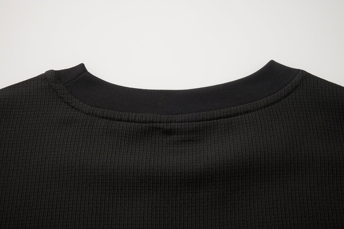 AMULET COOLNESS PORE FIBER TEE / BLACK