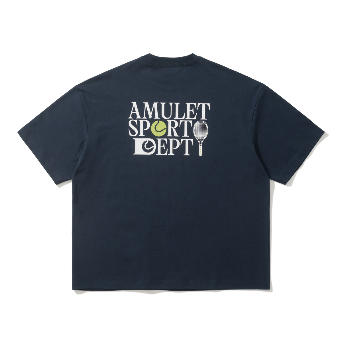 AMULET TENNIS TEE / NAVY