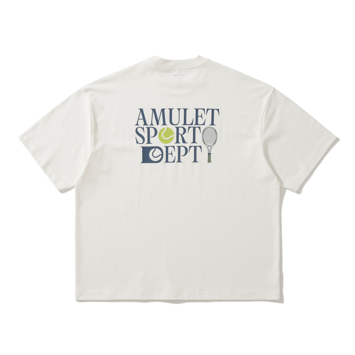 AMULET TENNIS TEE / WHITE