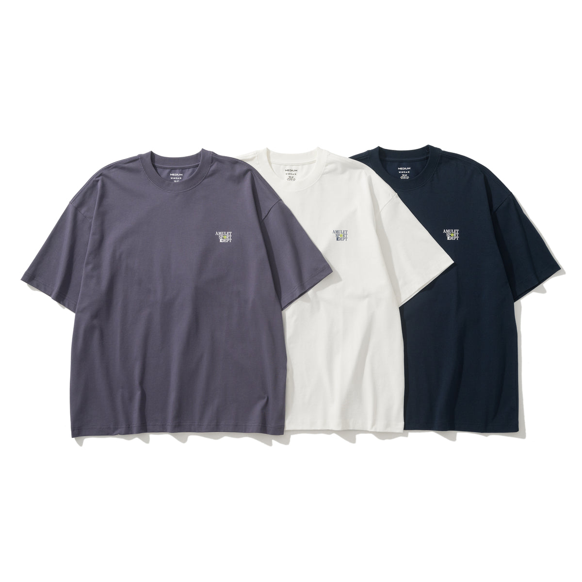 AMULET TENNIS TEE / NAVY