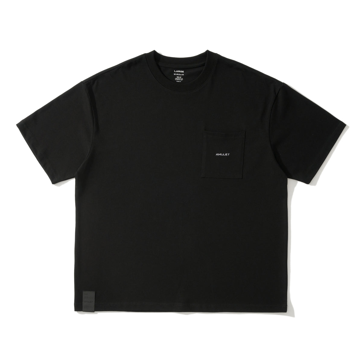 AMULET BASIC POCKET TEE WHITE