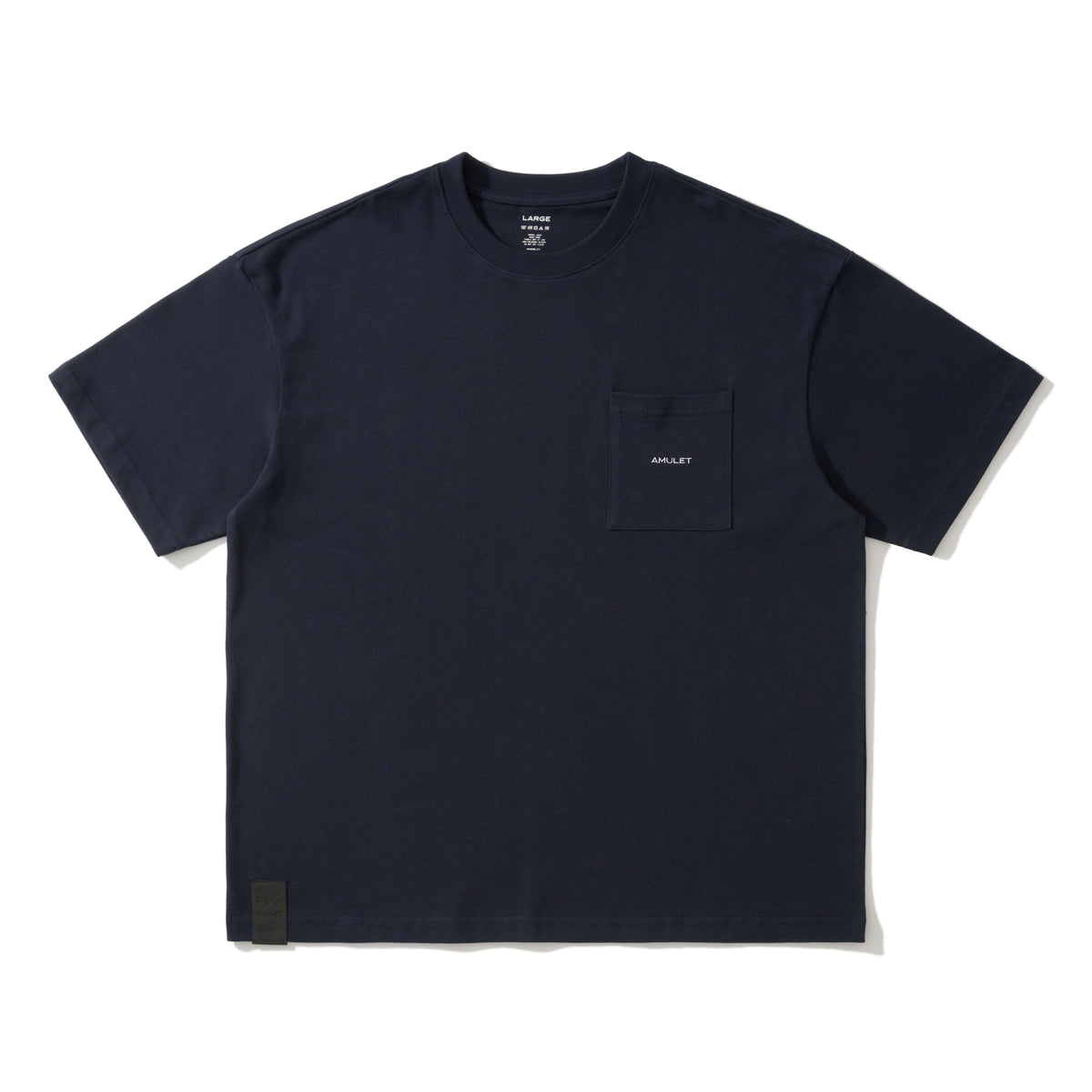 AMULET BASIC POCKET TEE WHITE