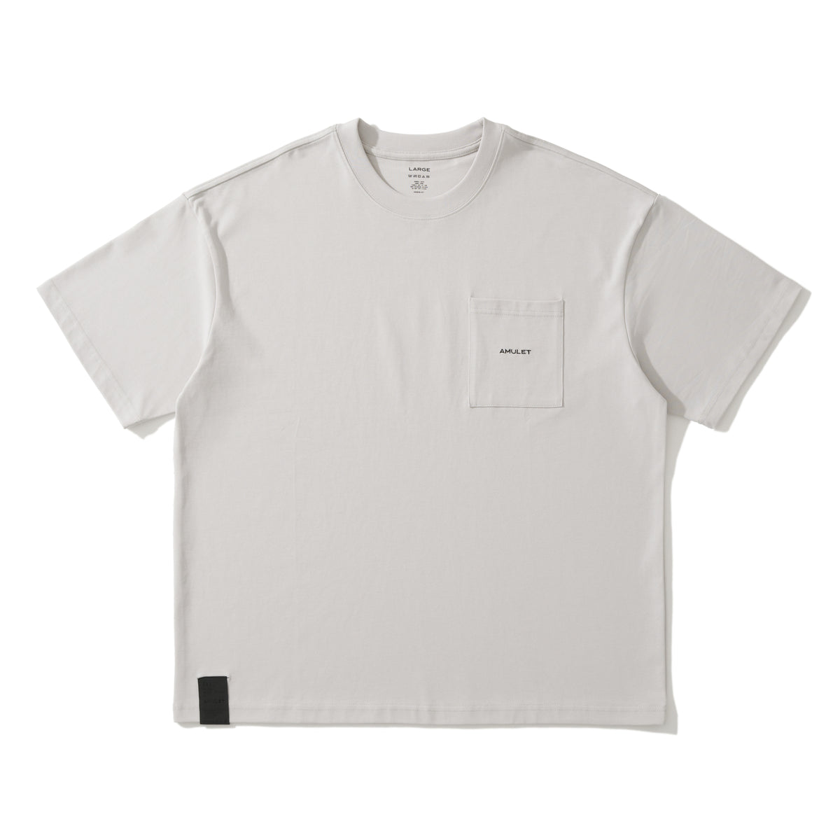 AMULET BASIC POCKET TEE WHITE
