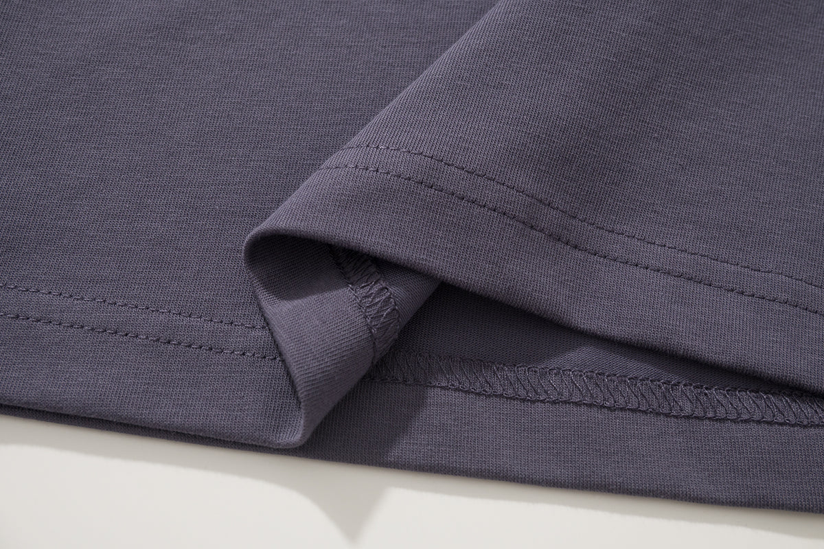 AMULET TENNIS TEE / PURPLE