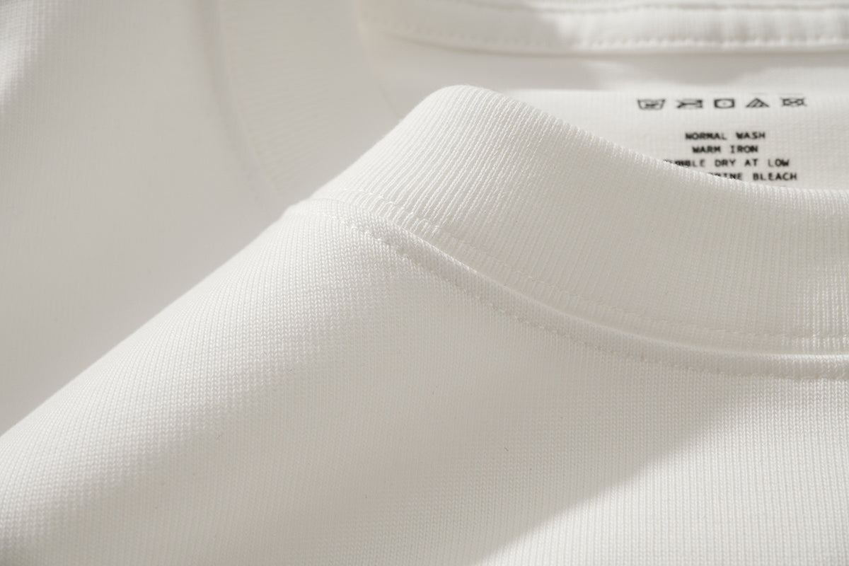 AMULET BASIC POCKET TEE WHITE
