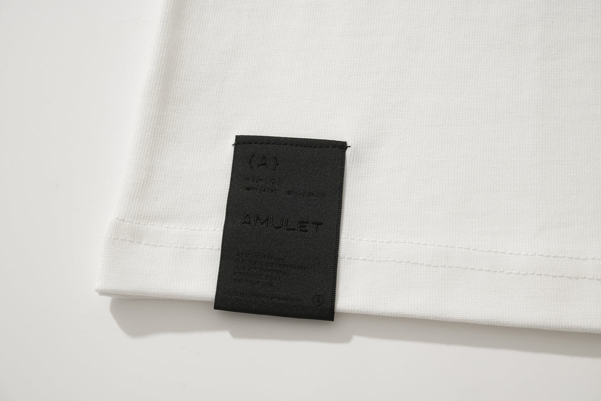 AMULET BASIC POCKET TEE WHITE