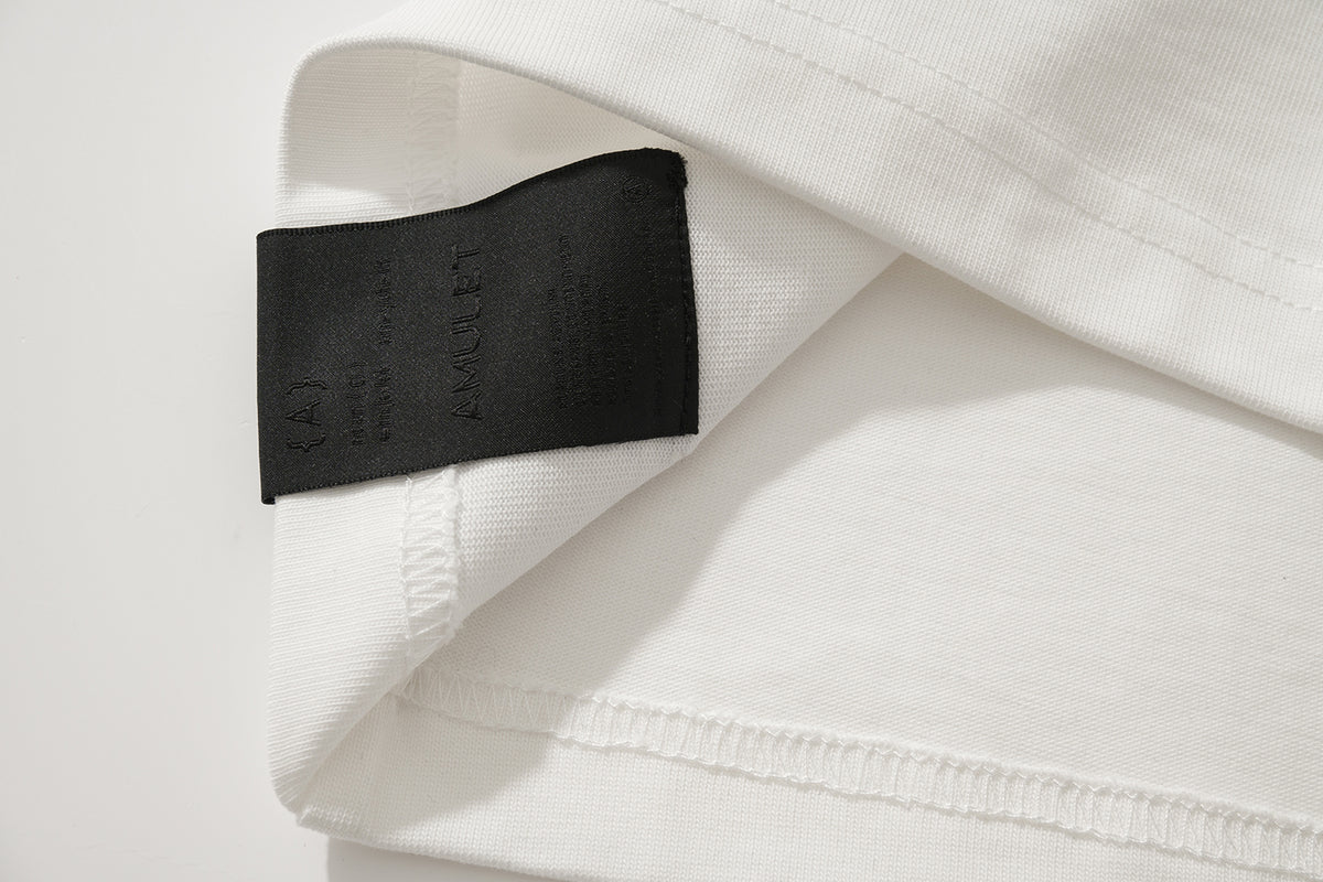 AMULET BASIC POCKET TEE WHITE