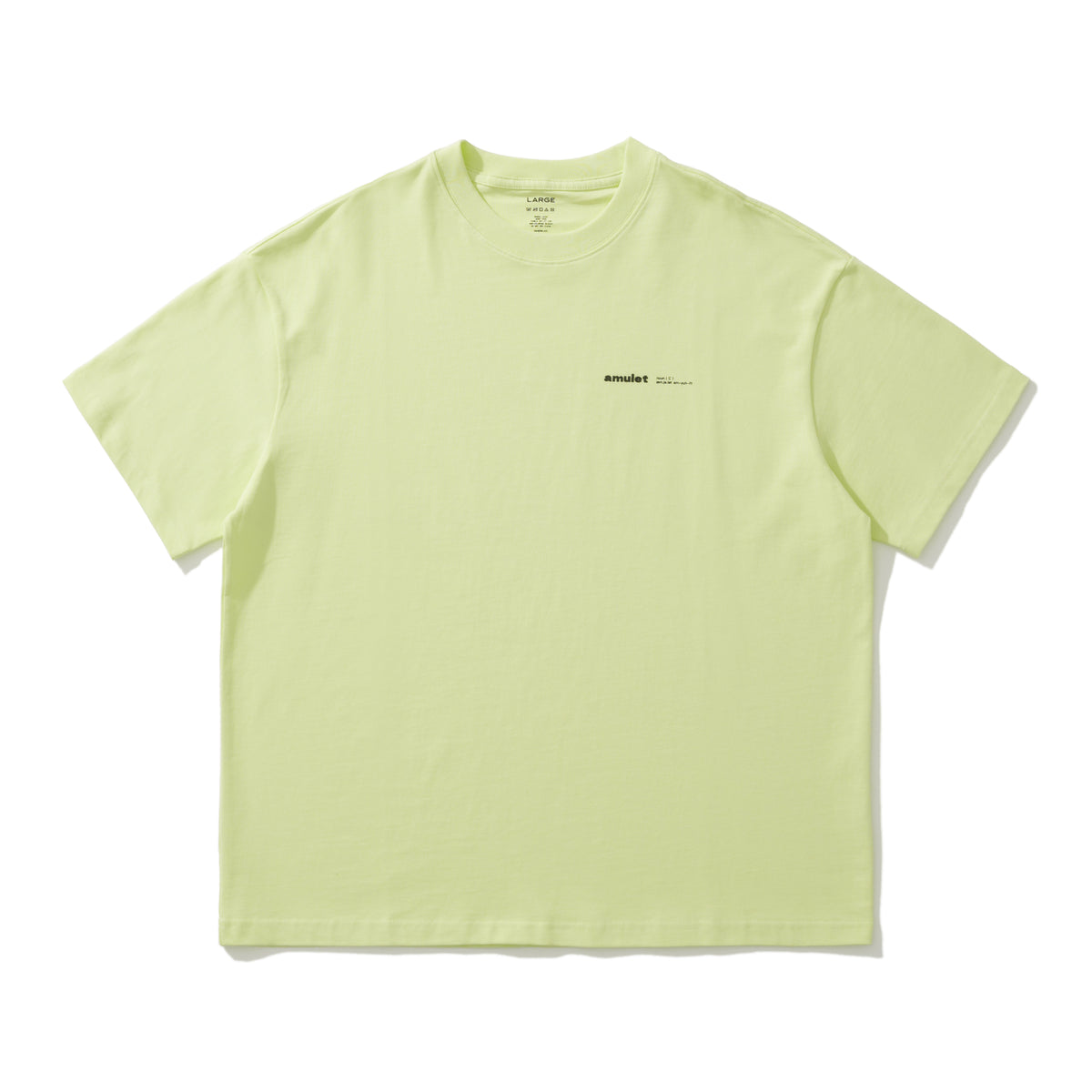 AMULET ESSENTIAL TEE CHARCOAL