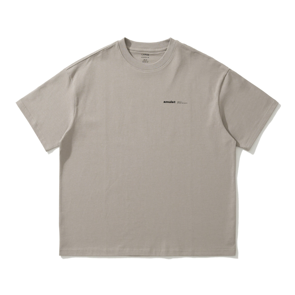 AMULET ESSENTIAL TEE OATMEAL