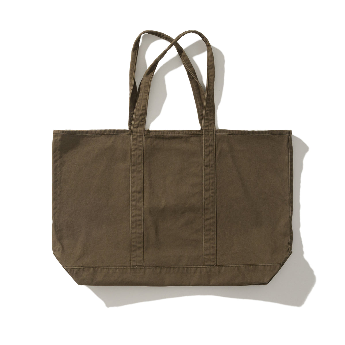AMULET WASHED TOTE BAG / OLIVE