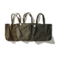 AMULET WASHED TOTE BAG / BROWN