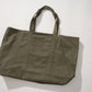 AMULET WASHED TOTE BAG / GREY