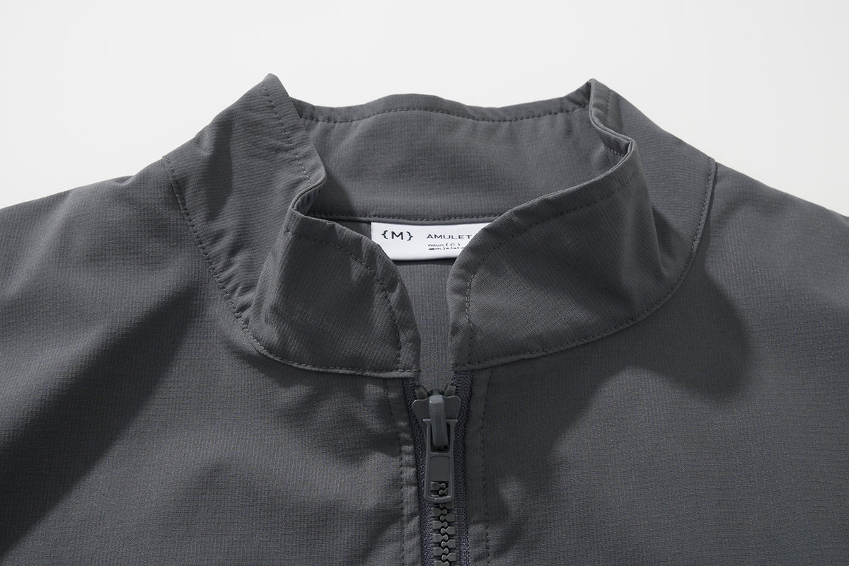 AMULET ZIPPER JACKET / BLACK
