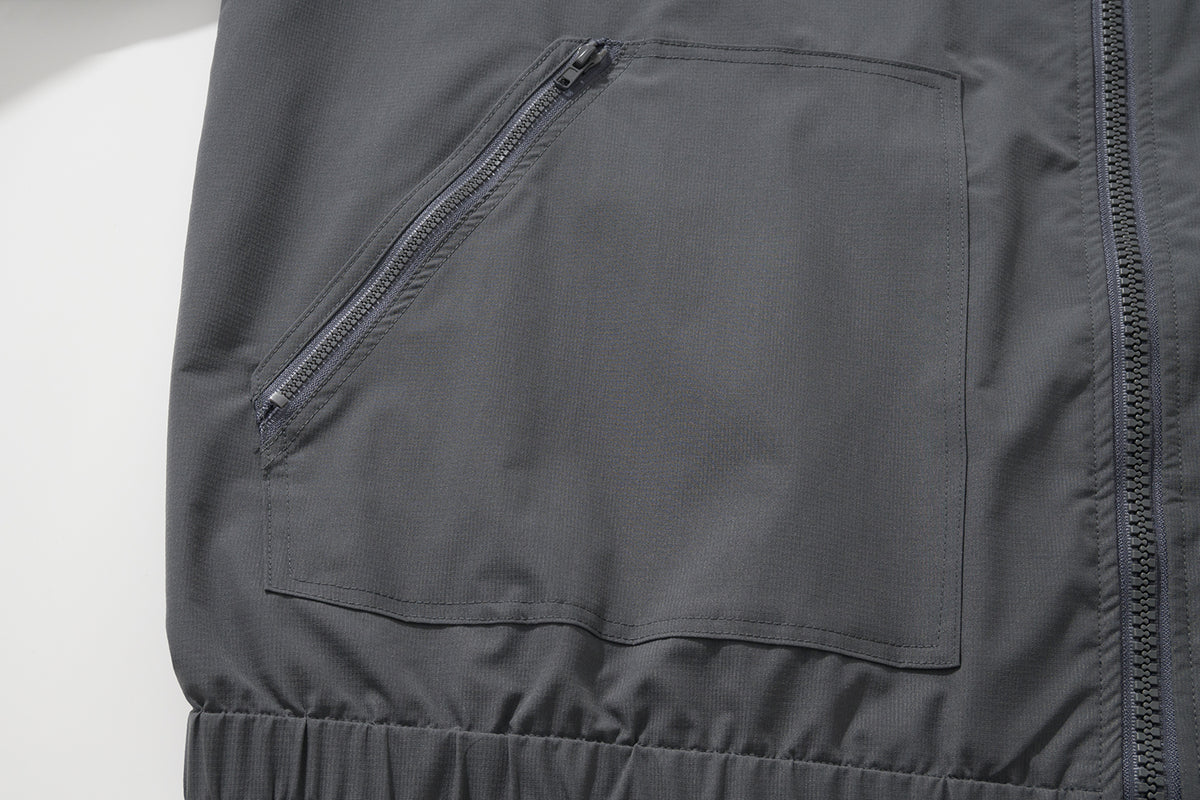AMULET ZIPPER JACKET / BLACK