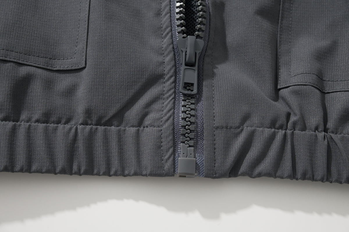 AMULET ZIPPER JACKET / BLACK