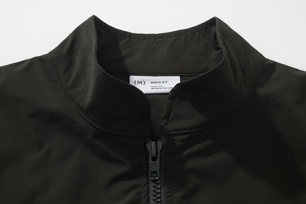 AMULET ZIPPER JACKET / BLACK
