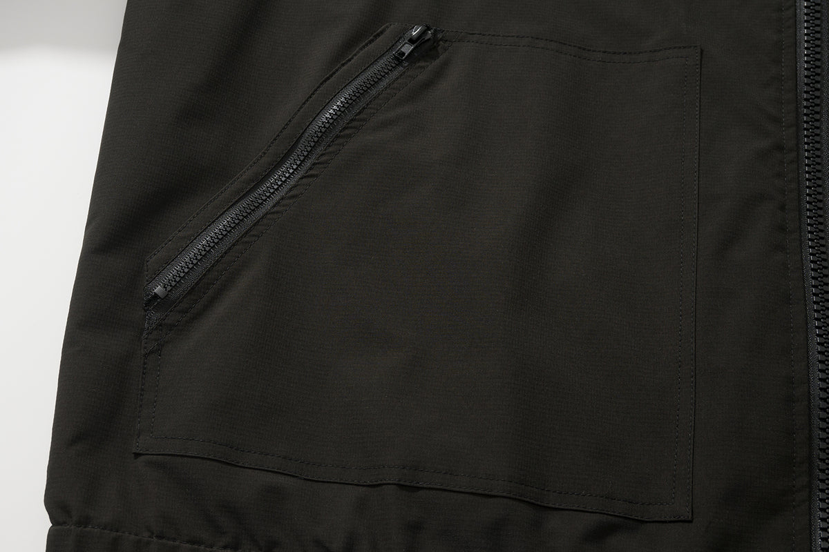 AMULET ZIPPER JACKET / BLACK