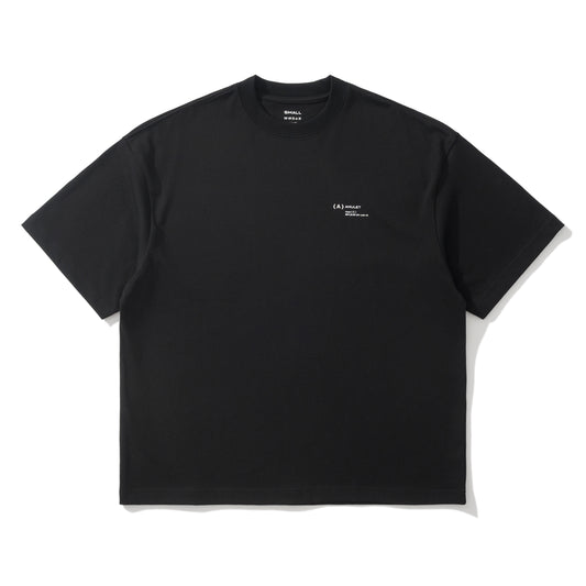 AMULET BASIC {A} TEE / BLACK