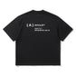 AMULET BASIC {A} TEE / BLACK